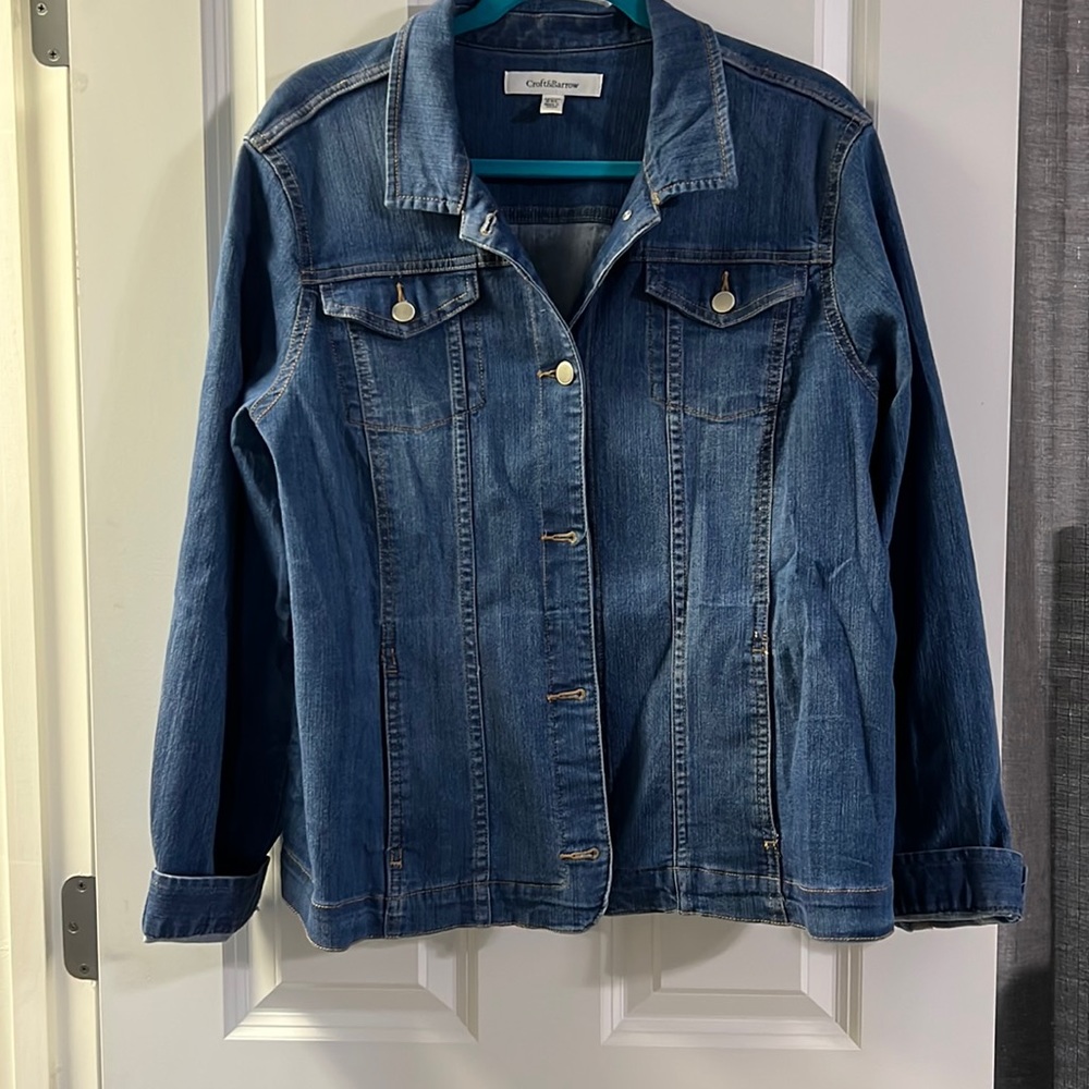 Croft and Barrow Jean Jacket